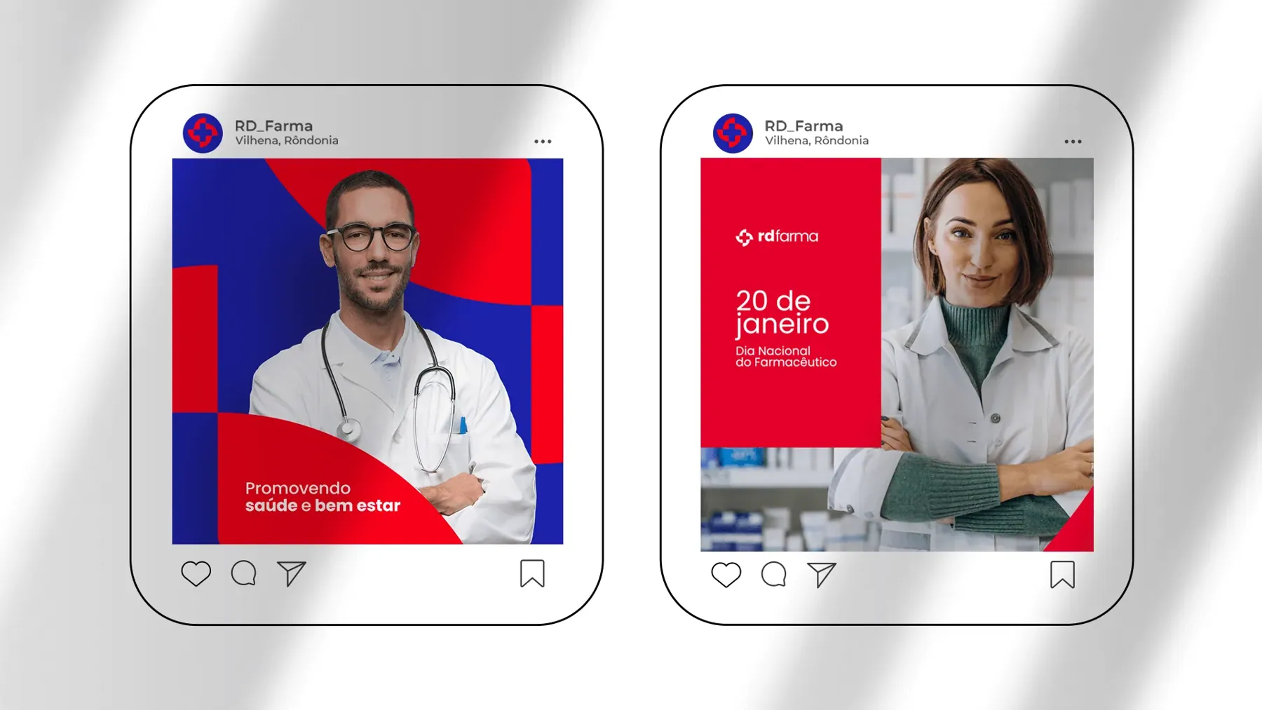 RD Farma — Rede de farmácias · Rebranding